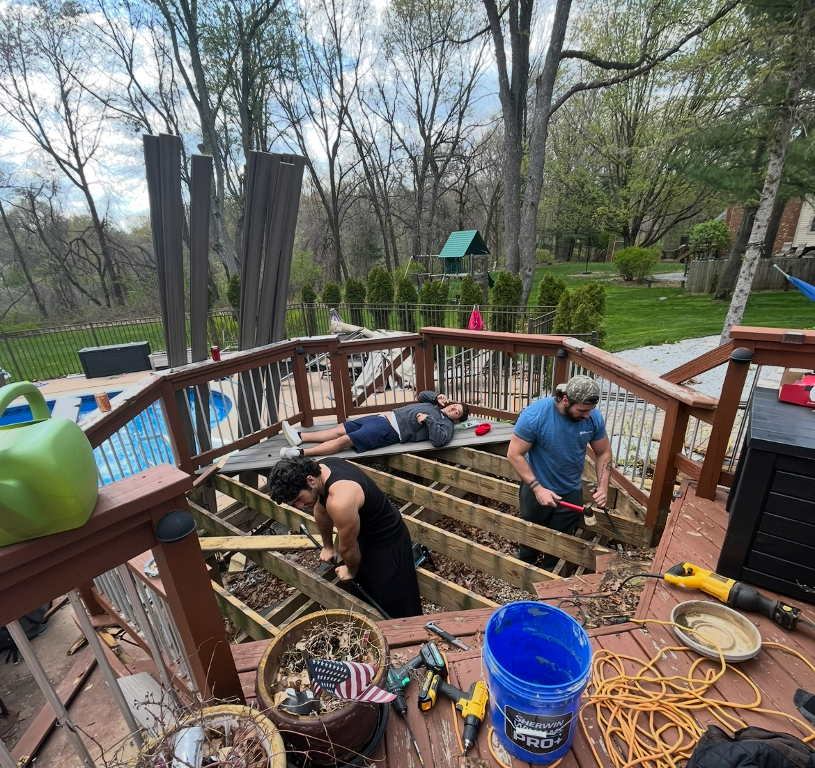Decking project photo 2